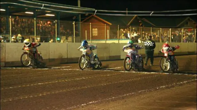 Mildenhall Fen Tigers speedway at West Row