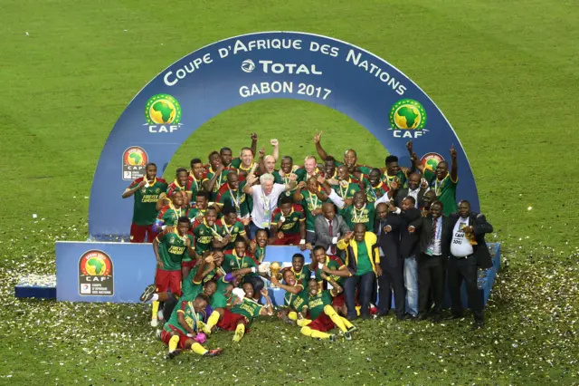 Cameroon winners