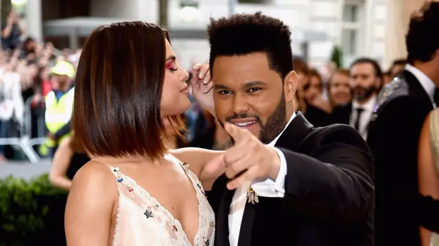 The Weeknd and Selena Gomez