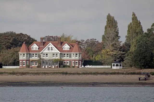 Manor House on Osea Island, Essex