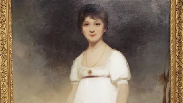 A portrait of Jane Austen