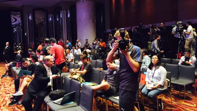 Premier League Asia Trophy press conference in Hong Kong