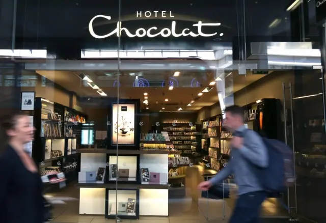 Hotel Chocolat shop