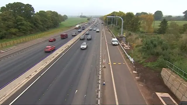 M5 at Oldbury