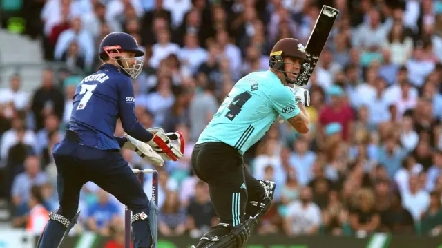 Kevin Pietersen batting