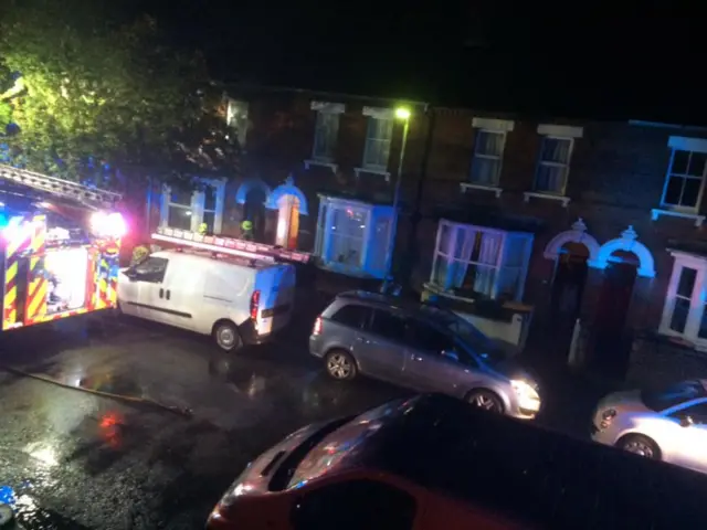 Fire in Bedford