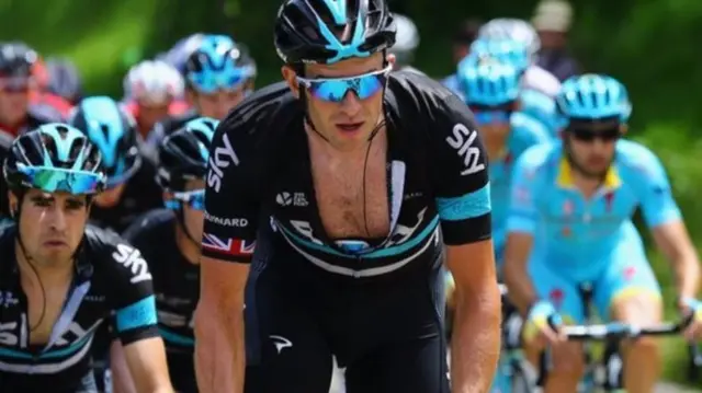 Britain's Ian Stannard winning the 2016 stage in Cheshire East