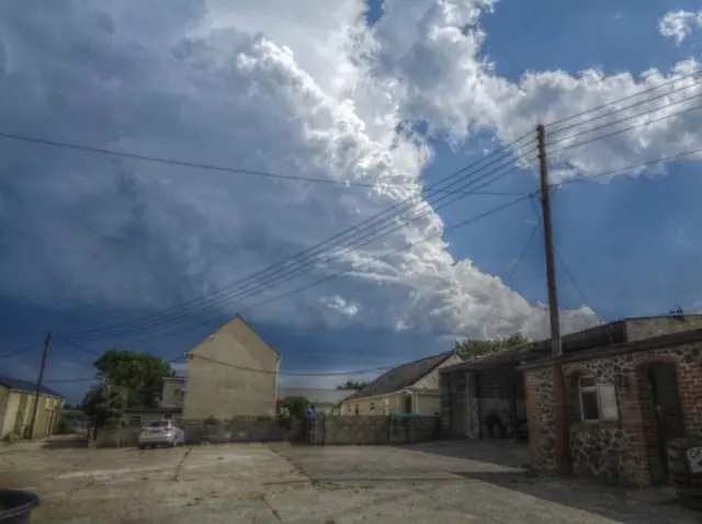 Storm clouds. Pic: Deborah Anne/Facebook