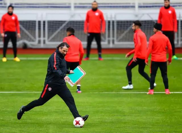 Chile training