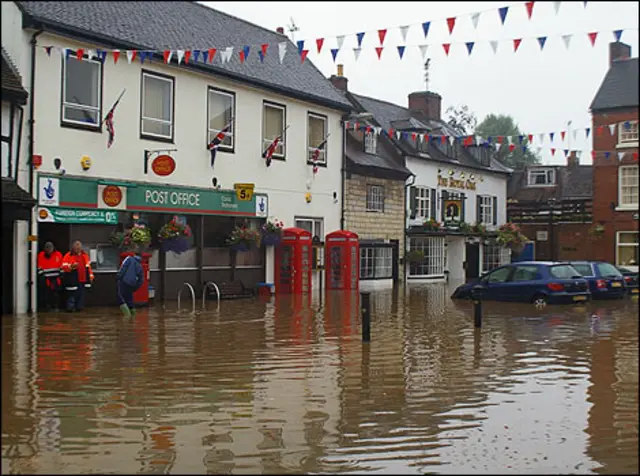 Flooding in Warwickshire