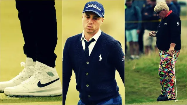 Shoes, Justin Thomas and John Daly