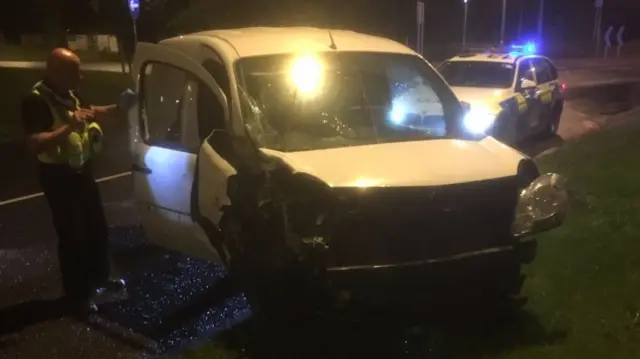 Van crash