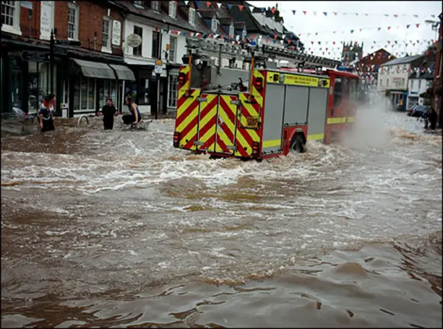 Flooding in Warwickshire