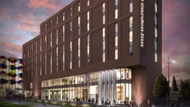 Artist's impression of new hotel