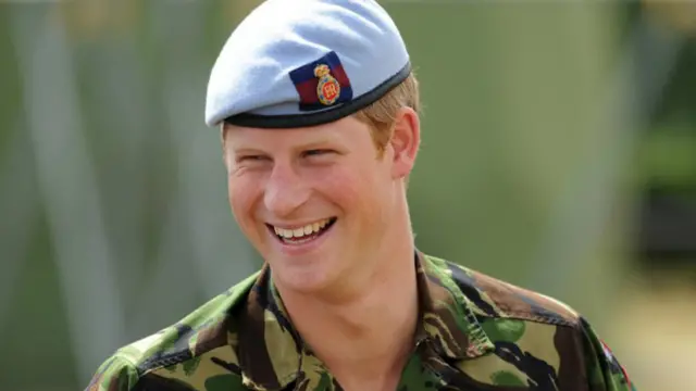 Prince Harry at Honington