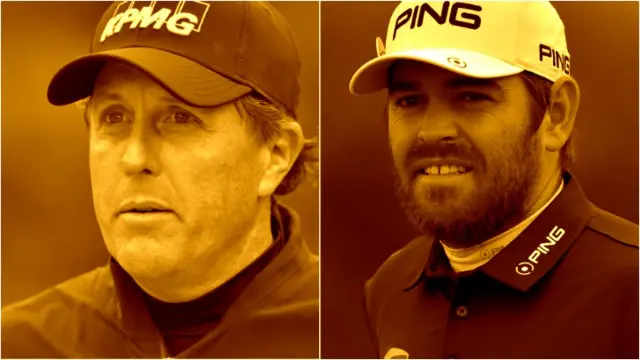 Mickelson and Oosthuizen