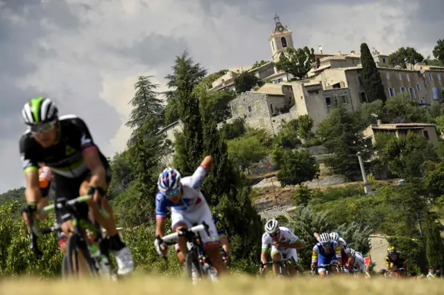 Edvald Boasson Hagen in the breakaway