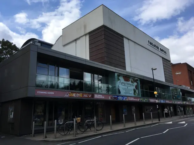 Exterior of Theatre Royal