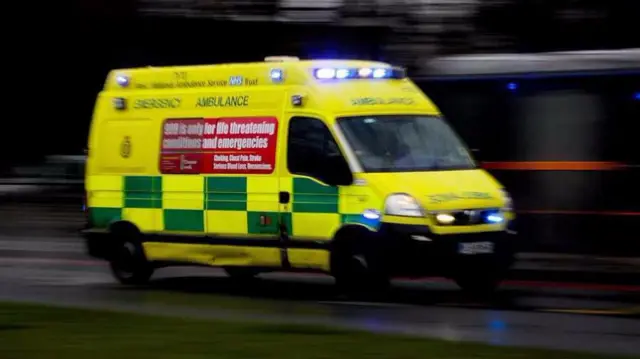 A West Midlands Ambulance Service ambulance