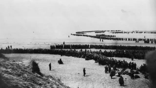 The Dunkirk beach in 1940