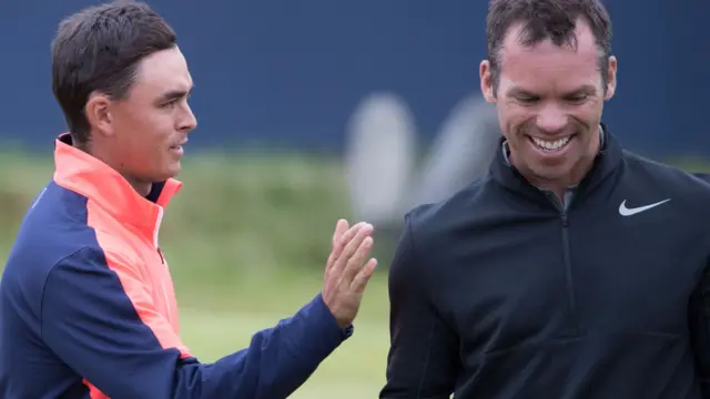 Paul Casey and Rickie Fowler