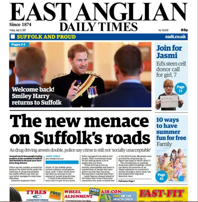 Cover of east edition of EADT