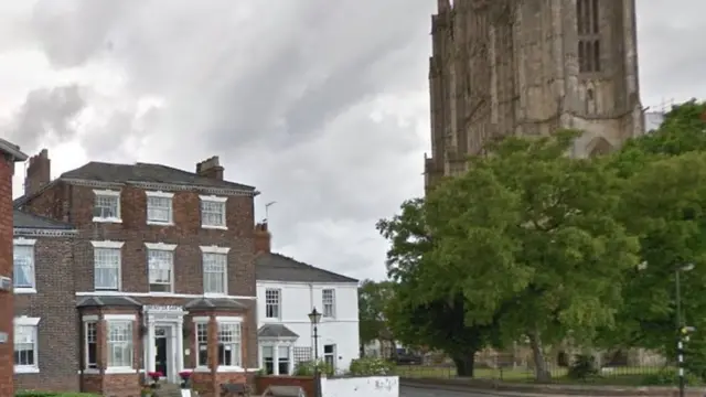 The guest house is located close to Beverley Minster