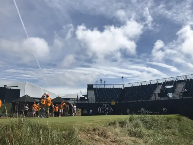 First tee at Royal Birkdale