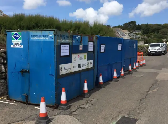 Skips. Pic: Cornwall Council