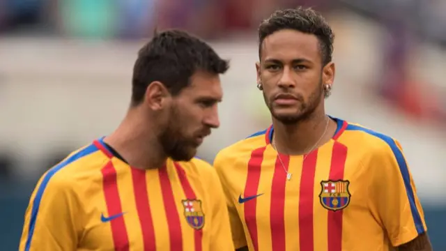 Neymar and Messi