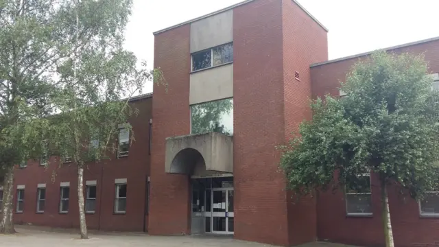 Exterior of magistrates court in Ipswich