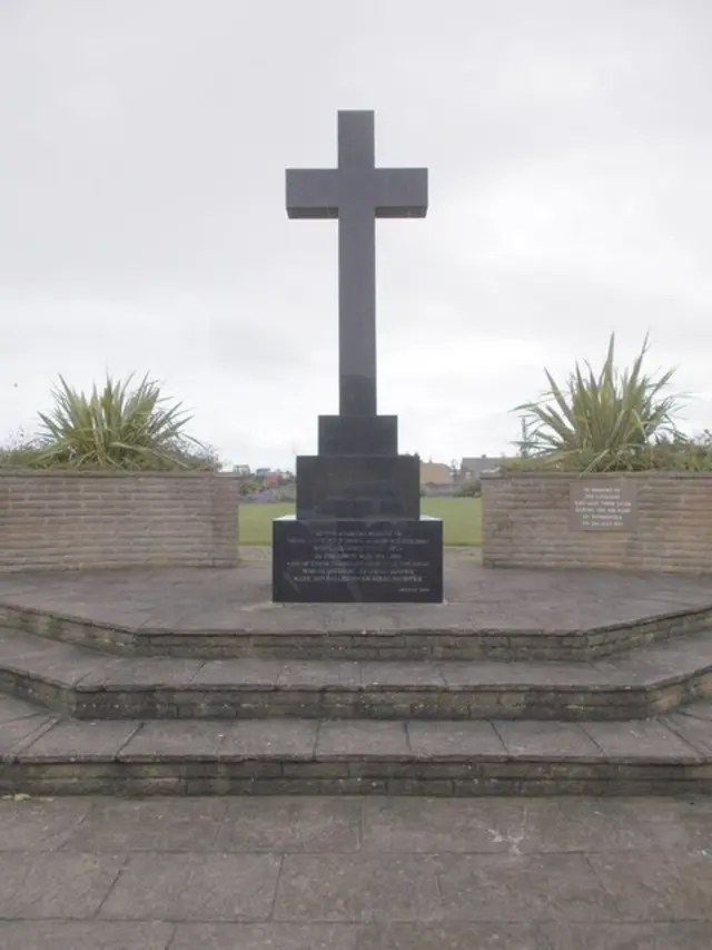 War Memorial - off Central Promenade