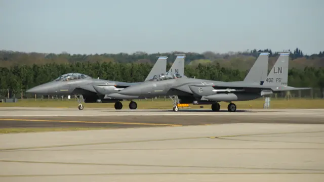 Two F15 jets