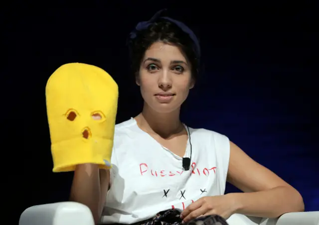 Nadya Tolokonnikova from Pussy Riot