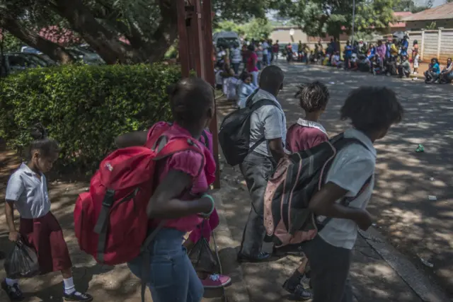 Johannesburg’s Roodepoort Primary School in 2016