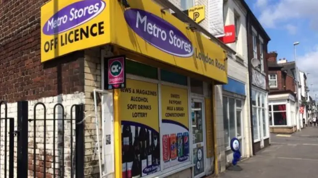 Metro Stores, in London Road, Stoke