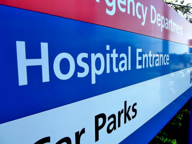 Hospital sign