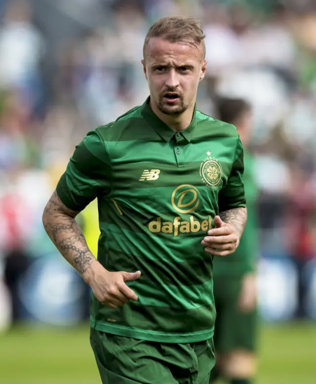 Celtic striker Leigh Griffiths