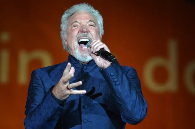 Sir Tom Jones at Hyde Park