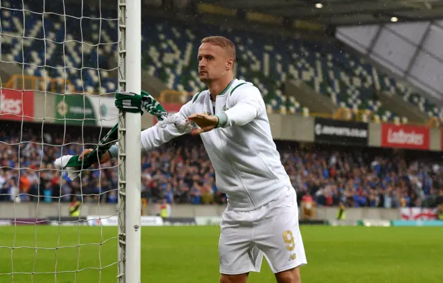 Celtic striker Leigh Griffiths