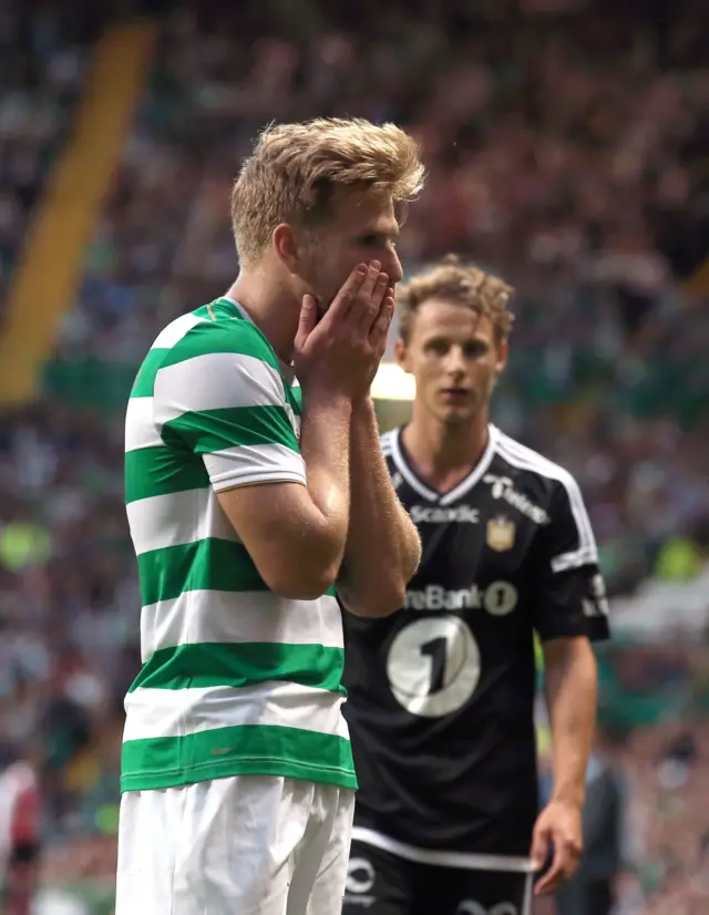 Stuart Armstrong spurns a chance to put Celtic in front