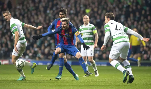 Celtic last failed to score in a competitive game in November last year - a 2-0 defeat by Barcelona