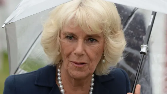 Duchess of Cornwall at Sandringham Flower Show