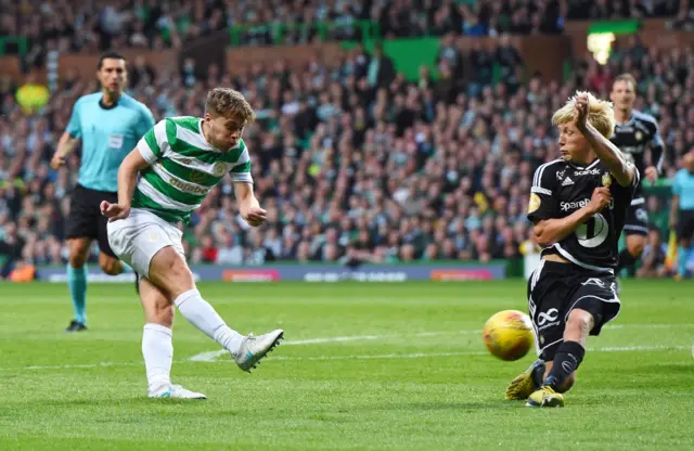 James Forrest shoots