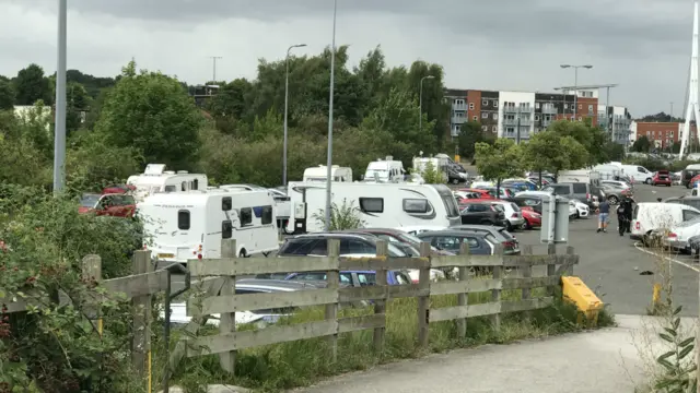 West End Road car park