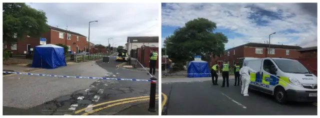 Police scene in Hull