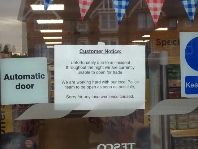 Store will stay shut