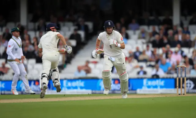 Alastair Cook and Joe Root