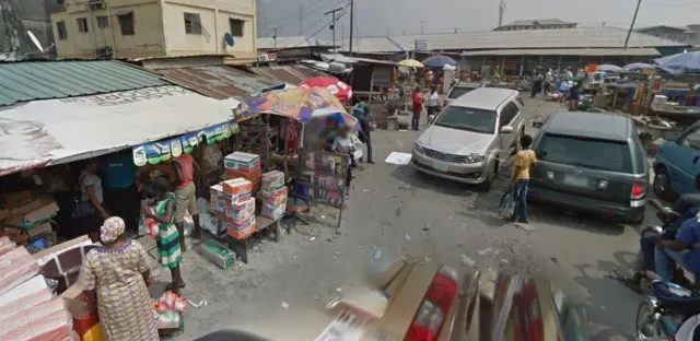 Market scene