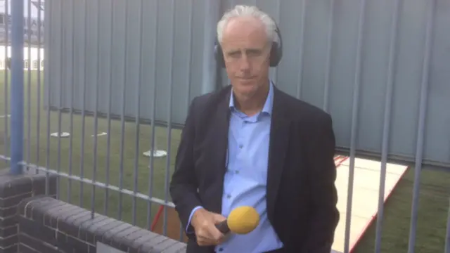 Mick McCarthy looking glum